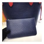 Louis Vuitton Blue Epi Leather Neverfull MM M54270