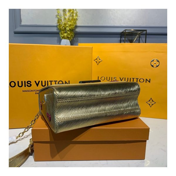 Louis Vuitton Epi Leather Twist MM M52891 Gold