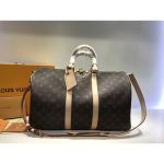 Louis Vuitton Monogram Canvas Keepall Bandouliere 45  M41418