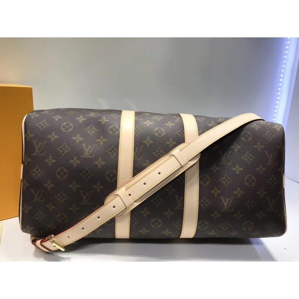 Louis Vuitton Monogram Canvas Keepall Bandouliere 45  M41418