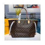 Louis Vuitton Monogram Canvas Neverfull GM M40990 Beige