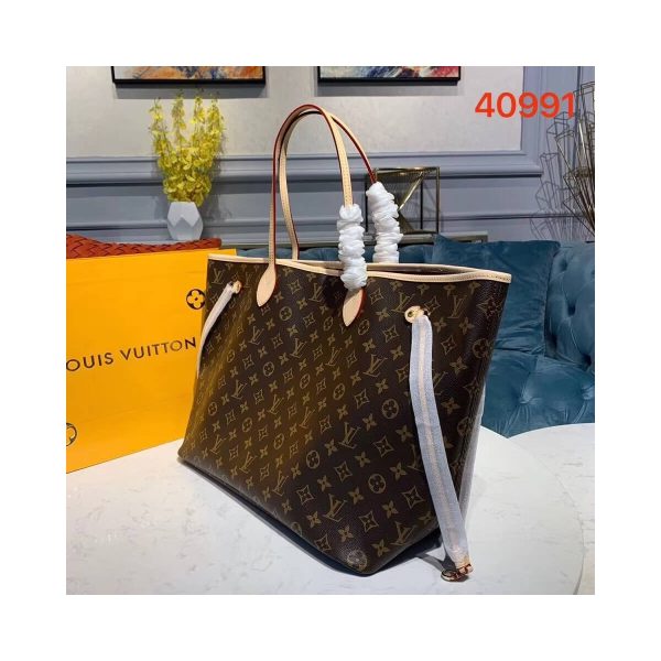 Louis Vuitton Monogram Canvas Neverfull GM M40991 Red