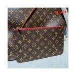 Louis Vuitton Monogram Canvas Neverfull GM M40991 Red