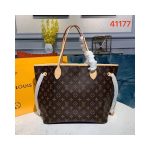 Louis Vuitton Monogram Canvas Neverfull MM M41177 Red