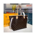 Louis Vuitton Monogram Canvas Neverfull MM M41177 Red