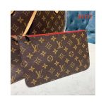 Louis Vuitton Monogram Canvas Neverfull MM M41177 Red