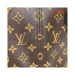 Louis Vuitton Monogram Canvas Neverfull MM M41177 Red