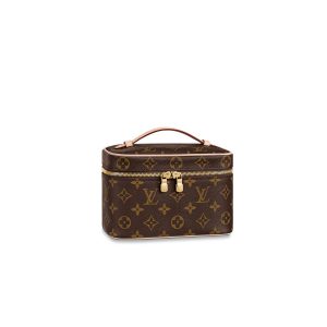 Louis Vuitton Monogram Canvas Nice Cosmetic  Mini M44495