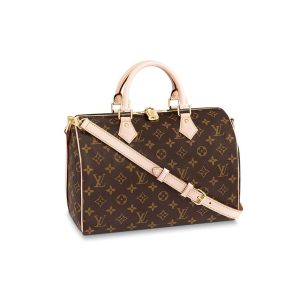 Louis Vuitton Monogram Canvas Speedy30 Bandouliere M41112