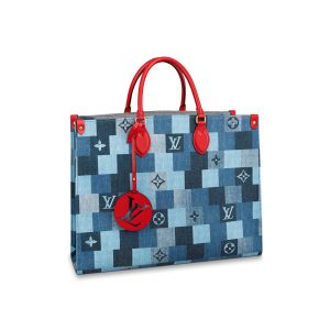 Louis Vuitton Monogram Denim Canvas Onthego GM M44992