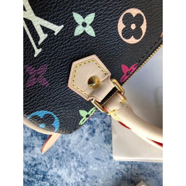 Louis Vuitton Monogram Multicolor Mano Speedy M92644 M92645