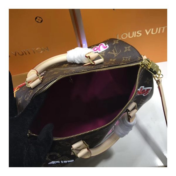 Louis Vuitton Monogram Speedy Bandouliere 30 M43989