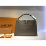 Louis Vuitton Taurillon Leather And Python Capucines MM N91711