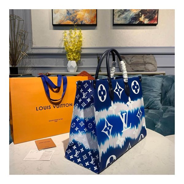 Louis Vuitton Escale Onthego GM MM M45120 Blue