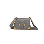 Prada Cahier Leather Shoulder Bag 1BD045