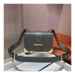 Prada Cahier Leather Shoulder Bag 1BD045