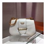 Prada Sidonie Leather Shoulder Bag 1BD184