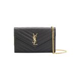 Saint Laurent Monogram Envelope Chain Wallet 377828