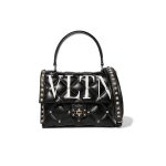 Valentino Garavani Candystud Printed Quilted Leather Shoulder Bag 0550V