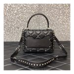 Valentino Garavani Candystud Printed Quilted Leather Shoulder Bag 0550V