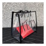 Valentino Garavani Grande Plage Small PVC & Leather Tote Bag 9006