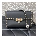 Valentino Garavani Rockstud Calfskin Crossbody Bag 0181