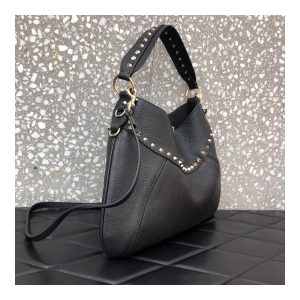 Valentino Garavani Twinkle Studded Small Leather Hobo Bag 2095