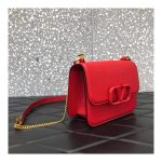 Valentino Small Vsling Shiny Calfskin Shoulder Bag 0021