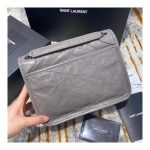 YSL Saint Laurent Niki Baby In Crinkled Vintage Leather 533037