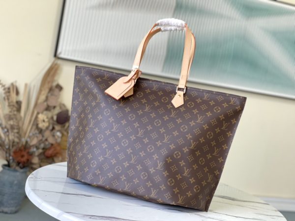 Louis Vuitton ALL-IN BANDOULIERE PM MM GM Monogram Tote