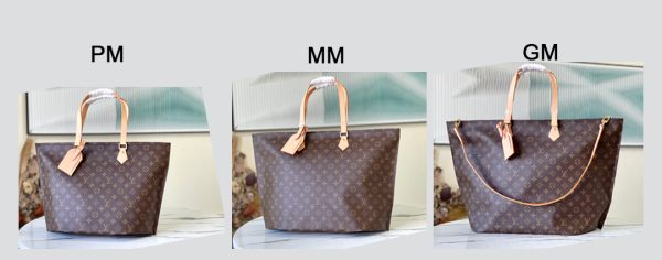 Louis Vuitton ALL-IN BANDOULIERE PM MM GM Monogram Tote