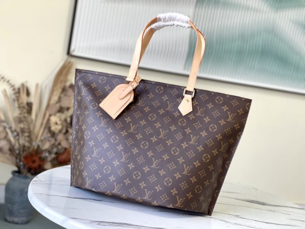 Louis Vuitton ALL-IN BANDOULIERE PM MM GM Monogram Tote