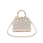 Louis Vuitton Alma BB Damier Azur Canvas N41221 Braided Handle