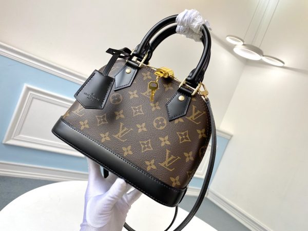 Louis Vuitton Alma BB Monogram Black M53152