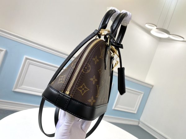 Louis Vuitton Alma BB Monogram Black M53152