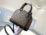 Louis Vuitton Alma BB Monogram Black M53152