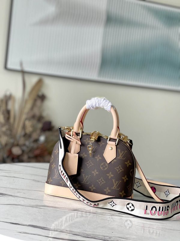 Louis Vuitton Alma BB Monogram With Wide Strape M53152