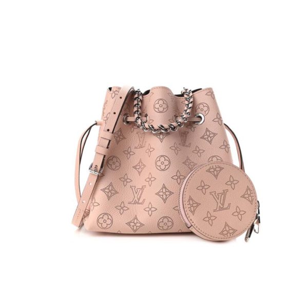 Louis Vuitton Bella Mahina Pink M53608 Leather Handbag