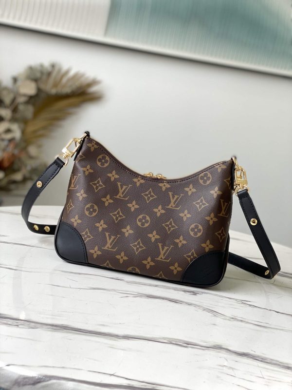 Louis Vuitton Boulogne Monogram M45831 M45351 Black