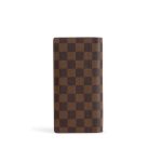 Louis Vuitton Brazza M66540 Damier Ebene Canvas Men Bifold Wallet