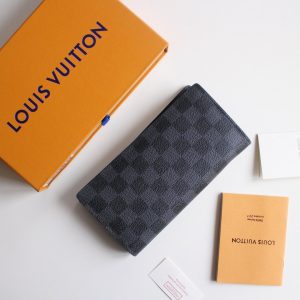 Louis Vuitton Brazza Damier Graphite Canvas Wallet M66540 2