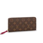 Louis Vuitton M60742 Clemence Monogram Long Wallet Zipper