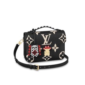 Louis Vuitton Crafty Pochette Metis M45385 Black