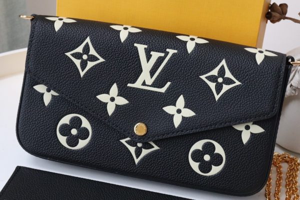 Louis Vuitton Felicie Pochette Black M69977