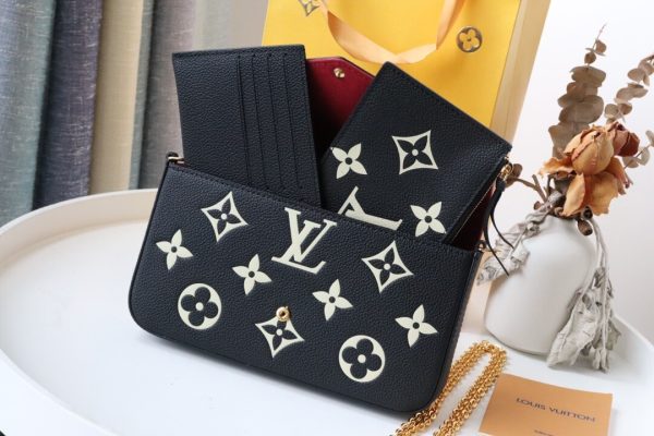 Louis Vuitton Felicie Pochette Black M69977