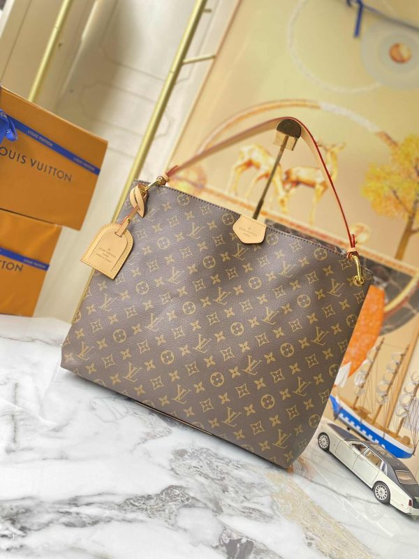 Louis Vuitton Graceful MM PM Monogram M43703 M43701