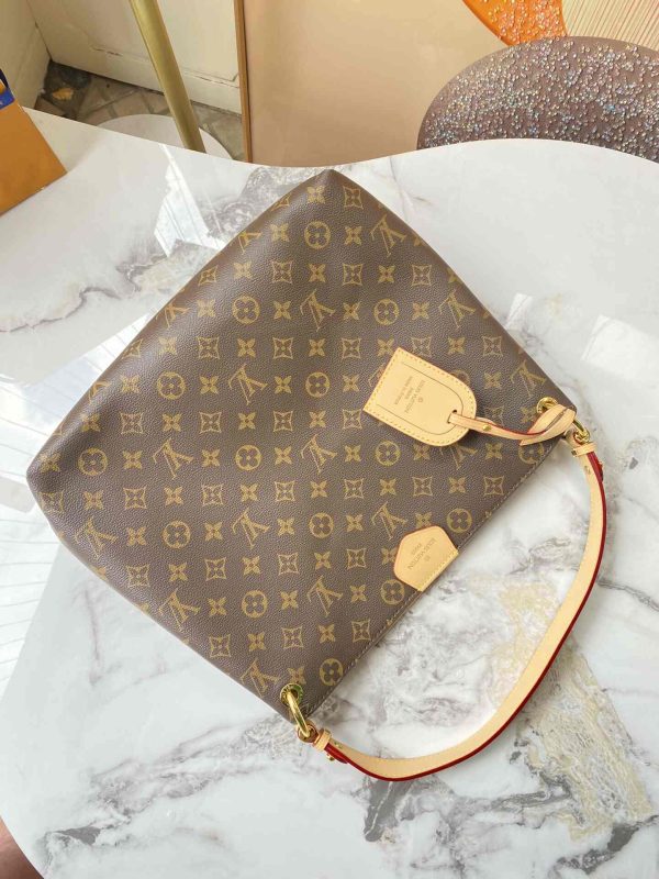 Louis Vuitton Graceful MM PM Monogram M43703 M43701