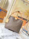 Louis Vuitton Graceful MM PM Monogram M43703 M43701