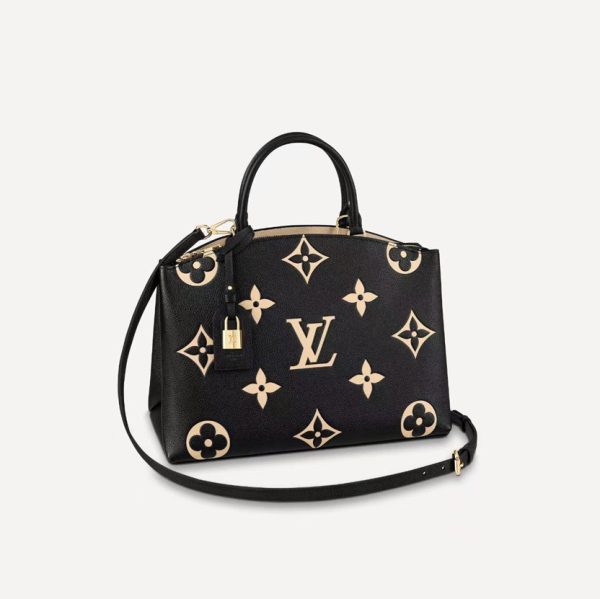 Louis Vuitton Grand Palais M45842 Grey Black Tote