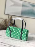 Louis Vuitton Green Monogram Papillon M46206 Jacquard Velvet